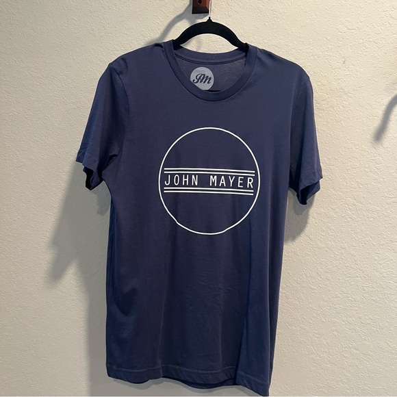John Mayer Navy Blue T-Shirt - Picture 1 of 4